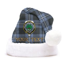 ScotsTee Shop Scottish Irvine Weathered Clan Badge Tartan Plush Christmas Hat