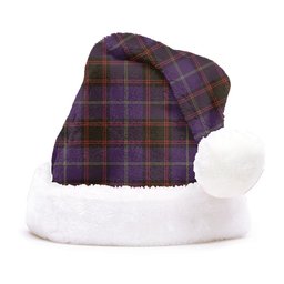 ScotsTee Shop Scottish Home Weathered Clan Badge Tartan Plush Christmas Hat