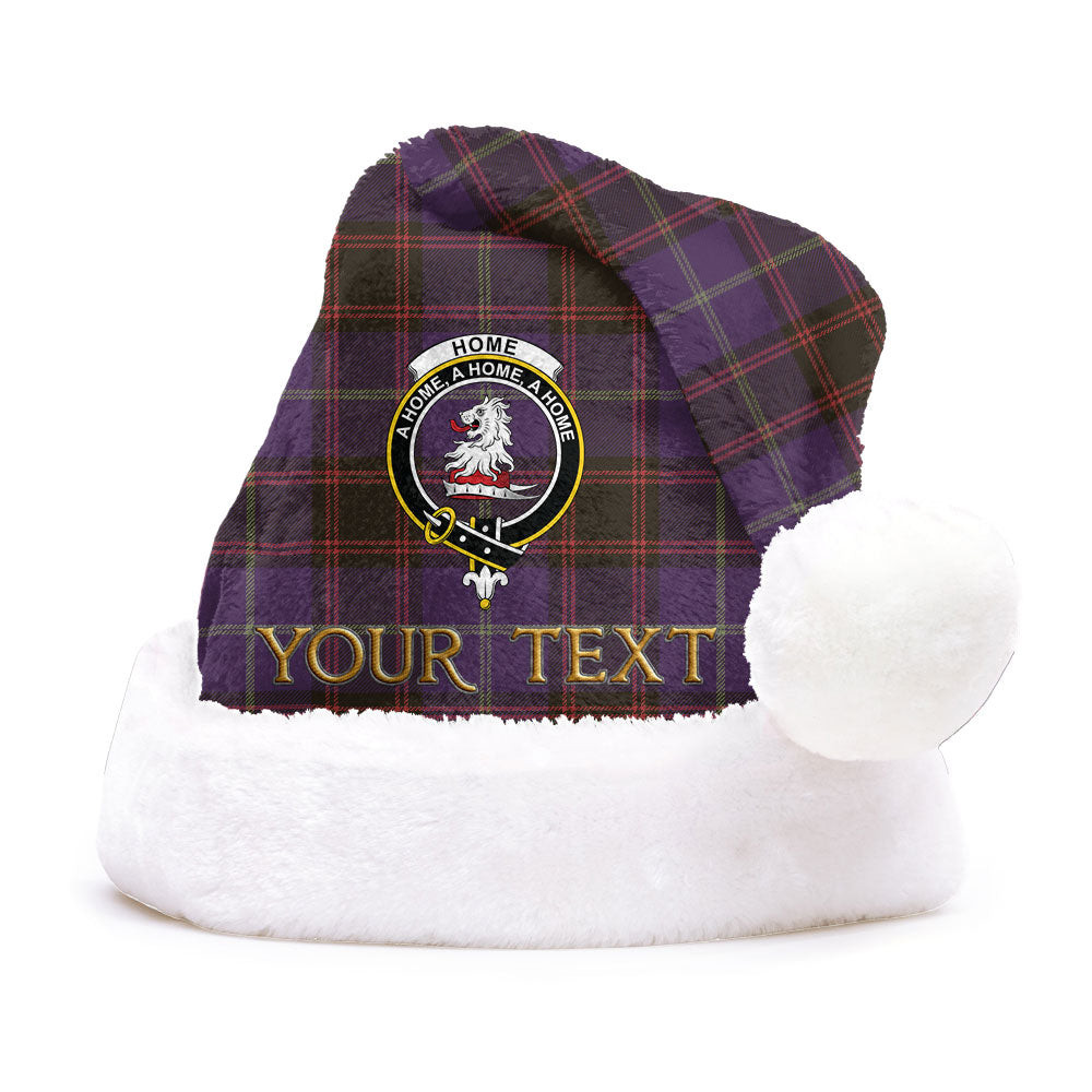ScotsTee Shop Scottish Home Weathered Clan Badge Tartan Plush Christmas Hat