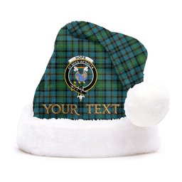 ScotsTee Shop Scottish Hope Vere Ancient Clan Badge Tartan Plush Christmas Hat