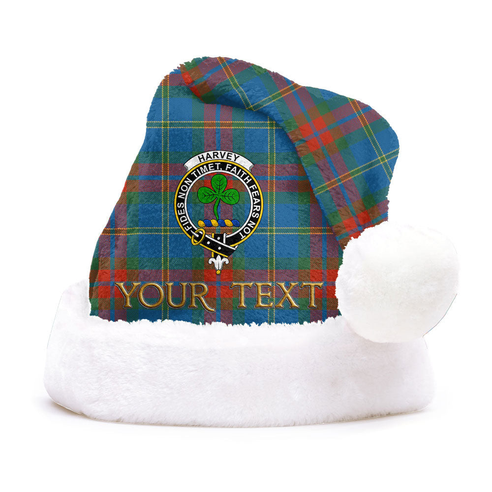 ScotsTee Shop Scottish Harvey Ancient Clan Badge Tartan Plush Christmas Hat