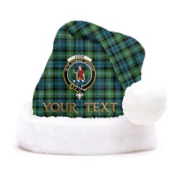 ScotsTee Shop Scottish Lyon (Liall Lyall Lyle) Ancient Clan Badge Tartan Plush Christmas Hat