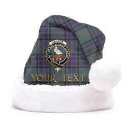 ScotsTee Shop Scottish Lauder Weathered Clan Badge Tartan Plush Christmas Hat