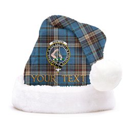 ScotsTee Shop Scottish Renton Ancient Clan Badge Tartan Plush Christmas Hat