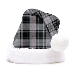 ScotsTee Shop Scottish Moffat Ancient Clan Badge Tartan Plush Christmas Hat