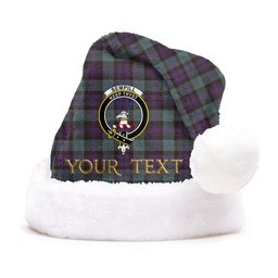 ScotsTee Shop Scottish Sempill (Semple) Weathered Clan Badge Tartan Plush Christmas Hat