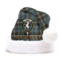 ScotsTee Shop Scottish Swan Weathered Clan Badge Tartan Plush Christmas Hat