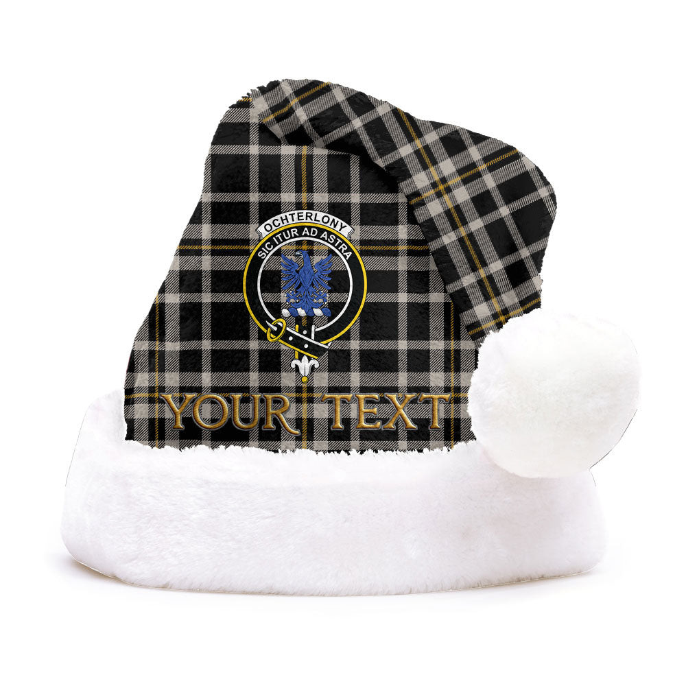 ScotsTee Shop Scottish Ochterlony (Auchterlony) Ancient Clan Badge Tartan Plush Christmas Hat