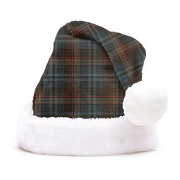 ScotsTee Shop Scottish Renton Weathered Clan Badge Tartan Plush Christmas Hat
