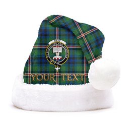 ScotsTee Shop Scottish Reid (Mill City) Modern Clan Badge Tartan Plush Christmas Hat