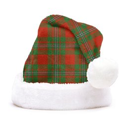 ScotsTee Shop Scottish Strang Modern Clan Badge Tartan Plush Christmas Hat