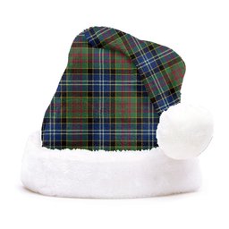 ScotsTee Shop Scottish Paisley Drennan (Drennan Drennan) Modern Clan Badge Tartan Plush Christmas Hat