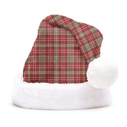 ScotsTee Shop Scottish Ogilvie Weathered Clan Badge Tartan Plush Christmas Hat