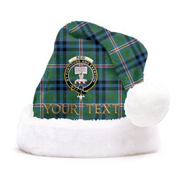 ScotsTee Shop Scottish Reid (Mill City) Ancient Clan Badge Tartan Plush Christmas Hat