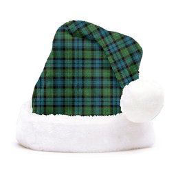 ScotsTee Shop Scottish Sempill (Semple) Ancient Clan Badge Tartan Plush Christmas Hat