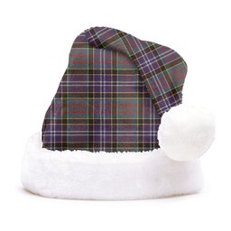 ScotsTee Shop Scottish Paisley Drennan (Drennan Drennan) Weathered Clan Badge Tartan Plush Christmas Hat