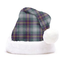 ScotsTee Shop Scottish Porteous Weathered Clan Badge Tartan Plush Christmas Hat