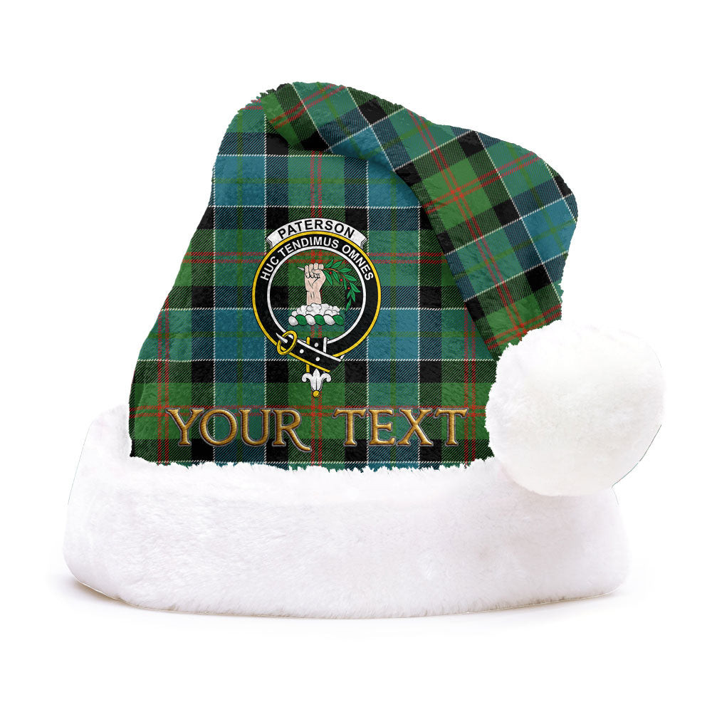 ScotsTee Shop Scottish Paterson Ancient Clan Badge Tartan Plush Christmas Hat