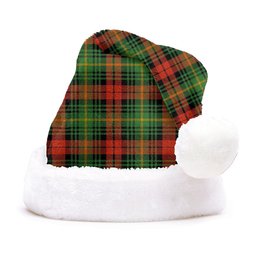 ScotsTee Shop Scottish Martin Ancient Clan Badge Tartan Plush Christmas Hat