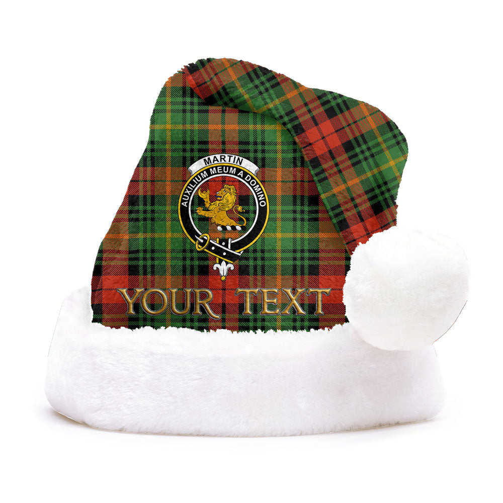ScotsTee Shop Scottish Martin Ancient Clan Badge Tartan Plush Christmas Hat