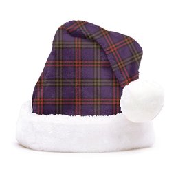 ScotsTee Shop Scottish Montgomery Weathered Clan Badge Tartan Plush Christmas Hat
