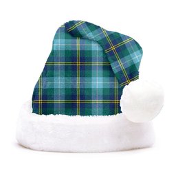 ScotsTee Shop Scottish Porteous Modern Clan Badge Tartan Plush Christmas Hat