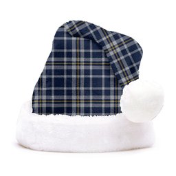 ScotsTee Shop Scottish Ochterlony (Auchterlony) Modern Clan Badge Tartan Plush Christmas Hat