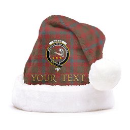 ScotsTee Shop Scottish Skene Weathered Clan Badge Tartan Plush Christmas Hat