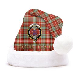 ScotsTee Shop Scottish Ogilvie Ancient Clan Badge Tartan Plush Christmas Hat