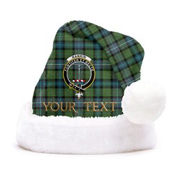 ScotsTee Shop Scottish Rankin (Dalgliesh) Ancient Clan Badge Tartan Plush Christmas Hat