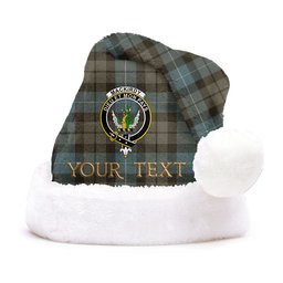 ScotsTee Shop Scottish MacKirdy Weathered Clan Badge Tartan Plush Christmas Hat