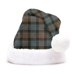 ScotsTee Shop Scottish MacTaggart Weathered Clan Badge Tartan Plush Christmas Hat