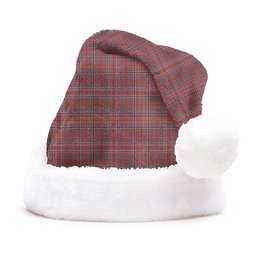 ScotsTee Shop Scottish MacAlister Weathered Clan Badge Tartan Plush Christmas Hat