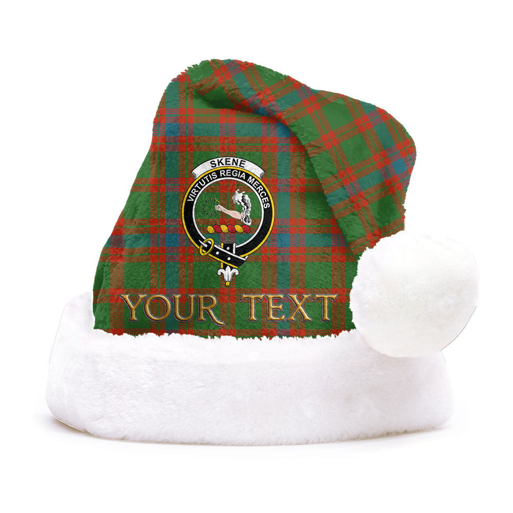 ScotsTee Shop Scottish Skene Ancient Clan Badge Tartan Plush Christmas Hat