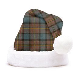 ScotsTee Shop Scottish MacLaren Weathered Clan Badge Tartan Plush Christmas Hat
