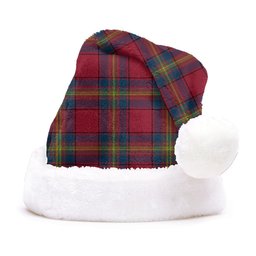 ScotsTee Shop Scottish Oliver Modern Clan Badge Tartan Plush Christmas Hat