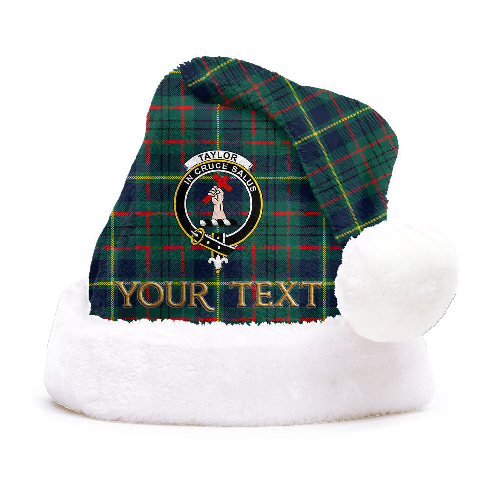 ScotsTee Shop Scottish Taylor Modern Clan Badge Tartan Plush Christmas Hat