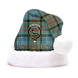 ScotsTee Shop Scottish Walkinshaw Clan Badge Tartan Plush Christmas Hat