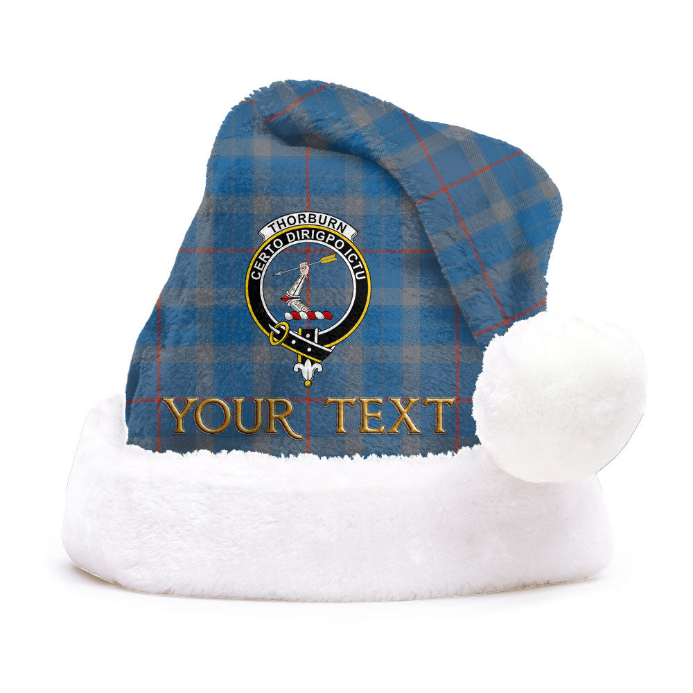 ScotsTee Shop Scottish Thorburn (Thurburn) Ancient Clan Badge Tartan Plush Christmas Hat