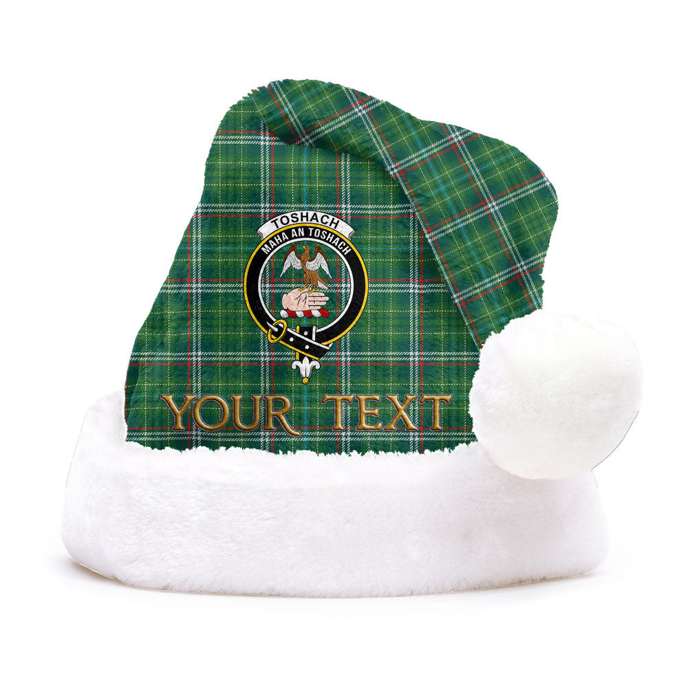 ScotsTee Shop Scottish Toshach Modern Clan Badge Tartan Plush Christmas Hat