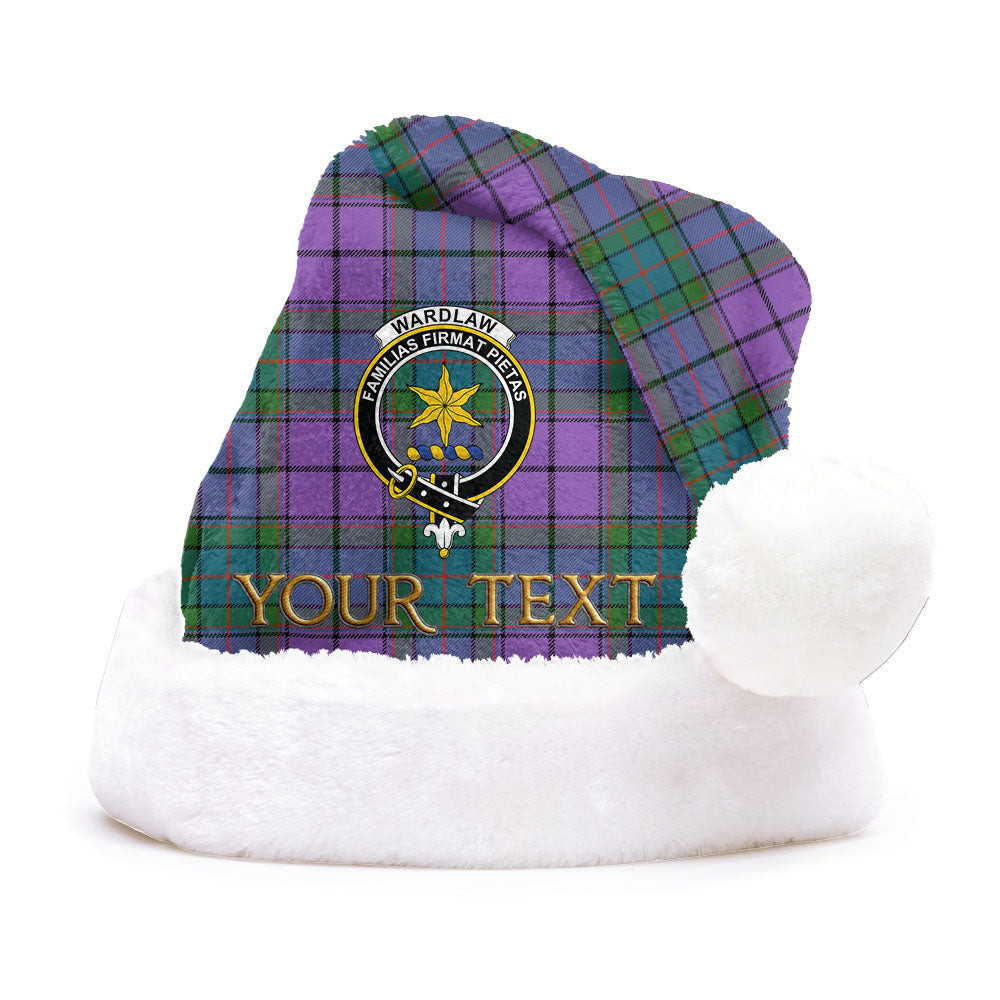 ScotsTee Shop Scottish Wardlaw Ancient Clan Badge Tartan Plush Christmas Hat