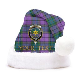 ScotsTee Shop Scottish Wardlaw Ancient Clan Badge Tartan Plush Christmas Hat