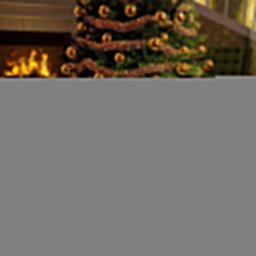 ScotsTee Shop Scottish Raeburn Weathered Clan Crest Tartan Christmas Tree Skirt Scottish Thistle Design