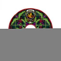 ScotsTee Shop Scottish Martin Modern Clan Crest Tartan Christmas Tree Skirt Scottish Thistle Design