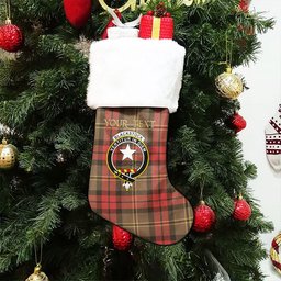 ScotsTee Shop Scottish Blackstock Hunting Weathered Clan Crest Tartan Christmas Stocking
