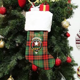 ScotsTee Shop Scottish Blackstock Hunting Modern Clan Crest Tartan Christmas Stocking