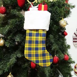 ScotsTee Shop Scottish Carlisle (Carlill) Modern Clan Crest Tartan Christmas Stocking