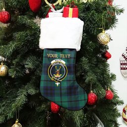 ScotsTee Shop Scottish Keith (Austin) Modern Clan Crest Tartan Christmas Stocking