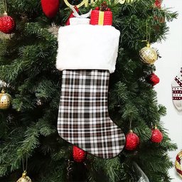 ScotsTee Shop Scottish Little Arisaid Modern Clan Crest Tartan Christmas Stocking