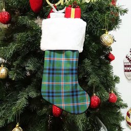 ScotsTee Shop Scottish Reid (Mill City) Ancient Clan Crest Tartan Christmas Stocking